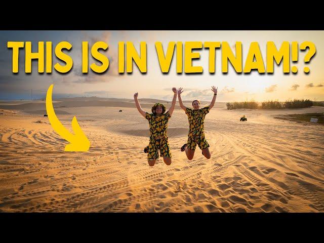 Exploring the EPIC Sand Dunes in MUI NE, Vietnam! | Sunrise Jeep Sand Dune Tour!