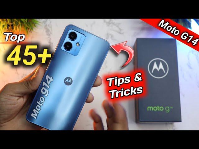 Moto G14 Tips & Tricks | Top 45+ Special Features| Android 13.