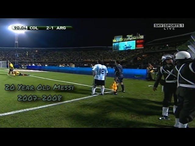 The 20 Year Old Messi ► Pure Dribbling Skills 2007/2008