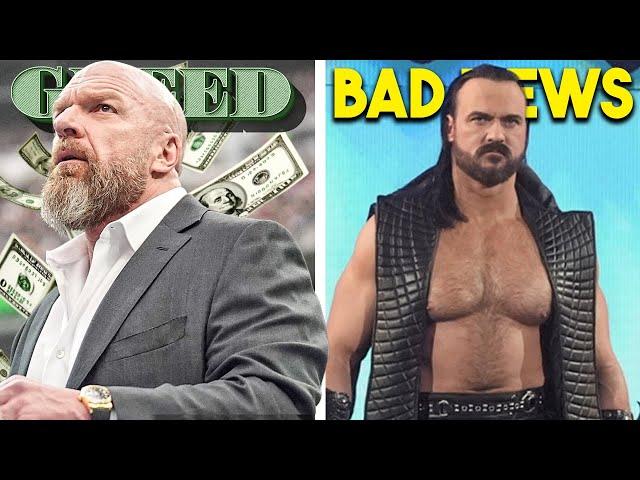 GREED HAS TAKENOVER WWE...BAD NEWS Drew McIntyre...Wyatt SICKS RETURN ON BRAY'S BDAY..Wrestling News