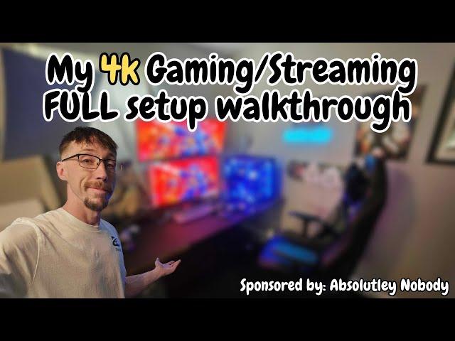 My Full 4K streaming and Gaming setup walkthrough