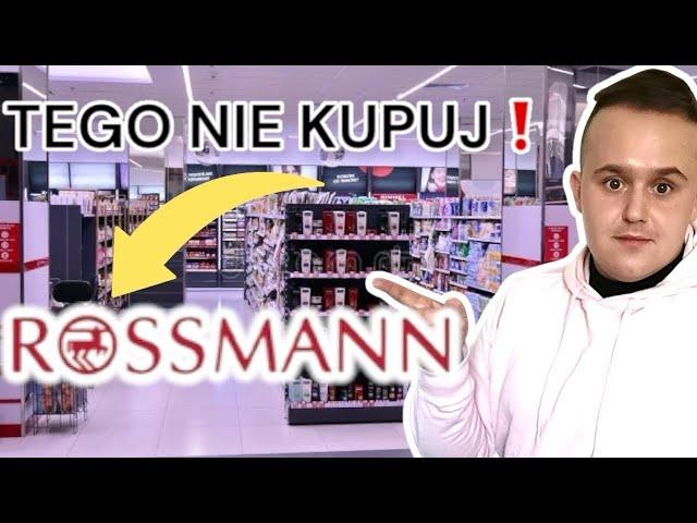 NAJGORSZE produkty z Rossmanna. Tego nie kupuj! 