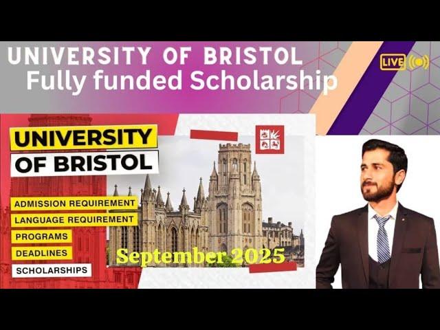 University of Bristol Application Process | Scholarship 2024-25 Apply | No Application fee |No IELTS