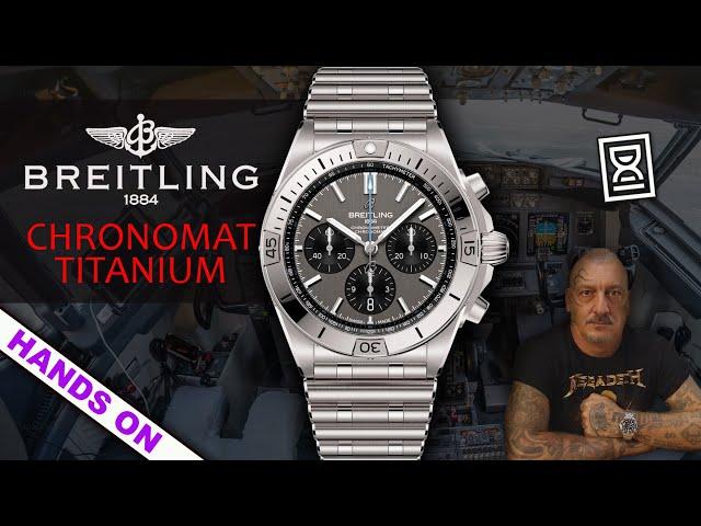 Breitling Chronomat, the prince of chronographs dresses in titanium