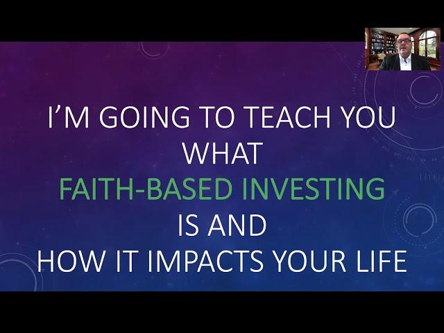 Faith Based Investing Overview