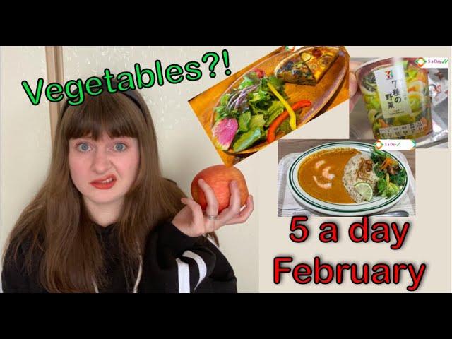 Five a day February Food Diary Week 1