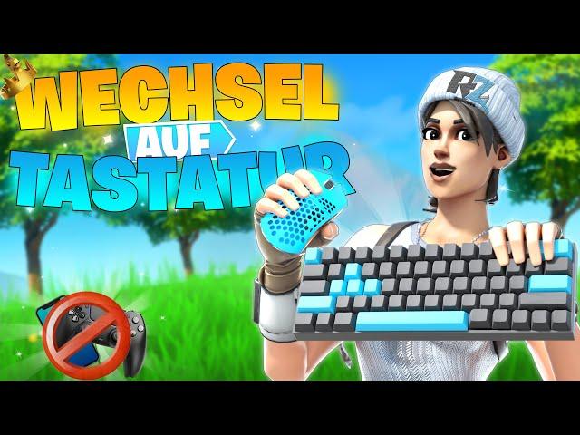 Auf Maus und Tastatur SCHNELL BESSER werden! Controller zu KEYBOARD WECHSELN in Fortnite ⌨️