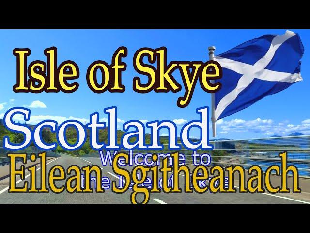 Scotland : driving through the Isle of Skye