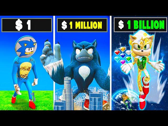 From $1 Sonic to $1,000,000,000 Sonic in GTA 5