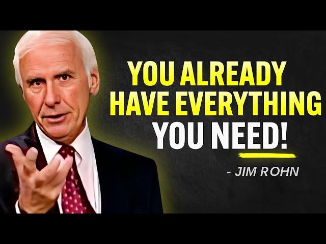 𝐋𝐞𝐚𝐫𝐧 𝐭𝐨 𝐁𝐞 𝐇𝐚𝐩𝐩𝐲 𝐖𝐢𝐭𝐡 𝐖𝐡𝐚𝐭 𝐘𝐨𝐮 𝐇𝐚𝐯𝐞 | Jim Rohn Motivation
