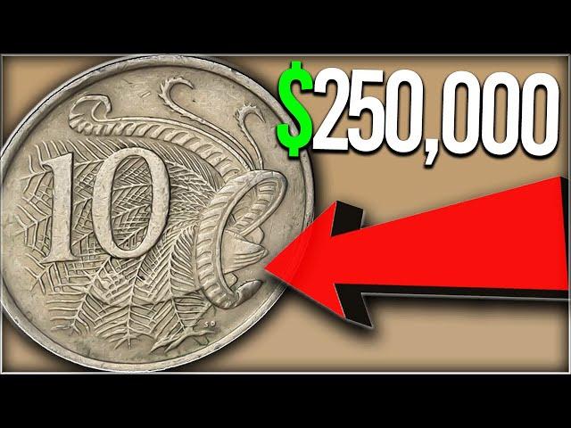 10 RARE AUSTRALIAN COINS WORTH BIG MONEY - MOST VALUABLE AUSTRALIAN COINS IN YOUR POCKET CHANGE!!