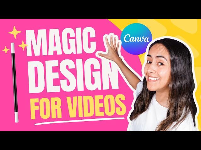 Create Effortless VIDEOS with AI | Canva Magic Design for Video 