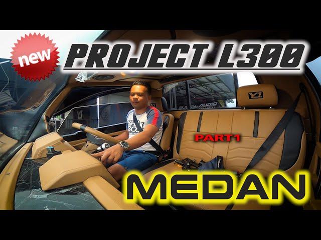 MODIFIKASI MITSUBISH L300 BARU MEDAN  PART 1 JONY AUDIO