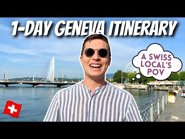 GENEVA SWITZERLAND 1-DAY ITINERARY| A Local's Guide on the perfect day in Geneva | Travel Guide 2023