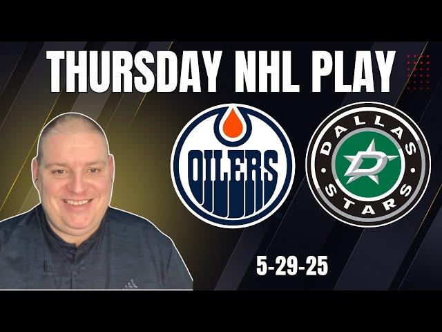Oilers vs Stars - NHL Pick l Thursday 5/29/25 | Craig's Bets - NHL Bets l Edmonton vs Dallas Pick