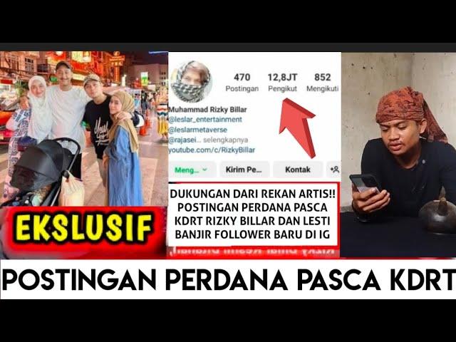 POSTINGAN PERDANA RIZKY BILLAR BIKIN HEBOH NETIZEN