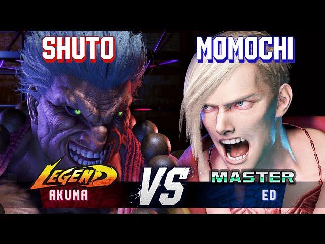 SF6 ▰ SHUTO (Akuma) vs MOMOCHI (Ed) ▰ High Level Gameplay