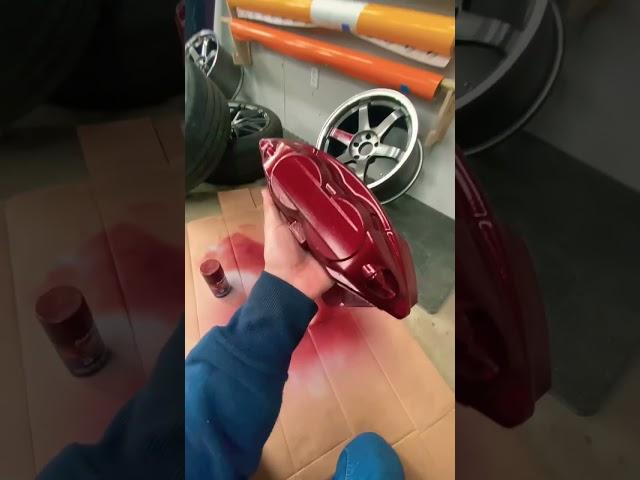 HOW TO PAINT CALIPERS (EASY!)