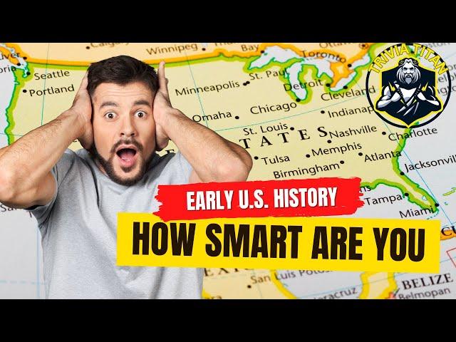 Early US History | FUN TRIVIA | How many Can you get? | TRIVIA TITAN #trivia #quiz