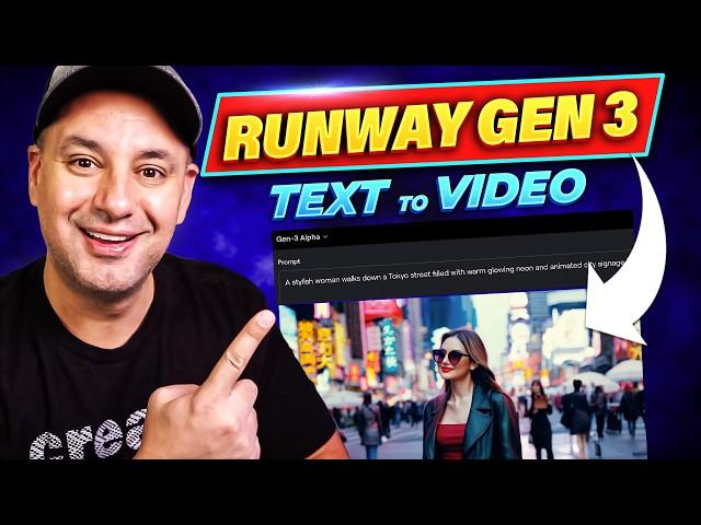 How to Use Runway Gen 3 - Best Text to Video AI