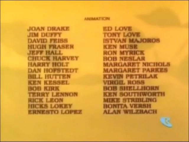 The Smurfs - Season 4 Ending Credits (1984-1985)