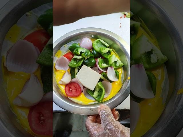 PREPARATION OF PANEER TIKKA