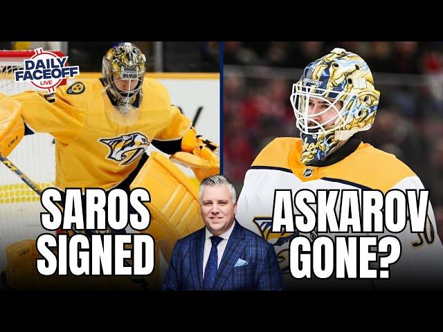 If Saros Signs, is Yaroslav Askarov on the Market? | Daily Faceoff Live