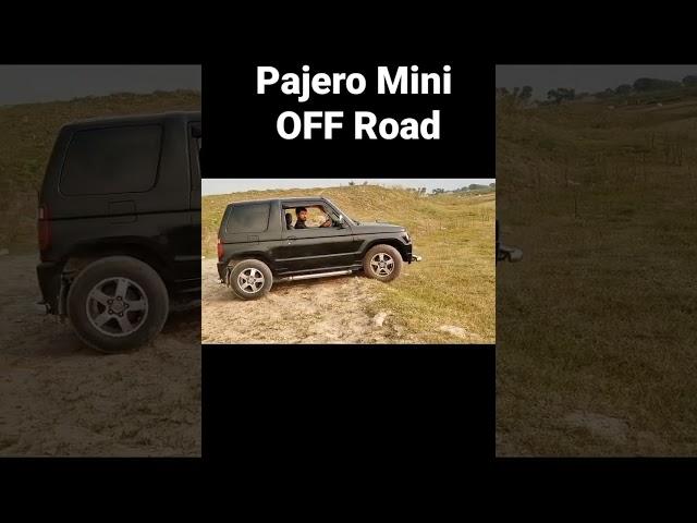 Pajero Mini | First OFF ROAD test .
