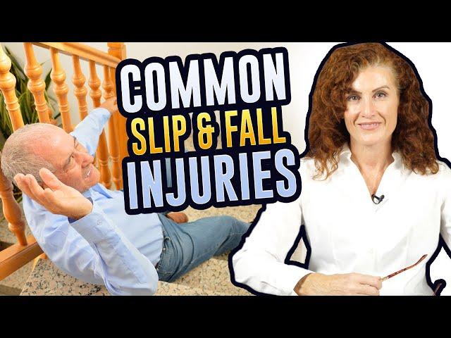 The Most Common Injuries from Slip & Fall Accidents