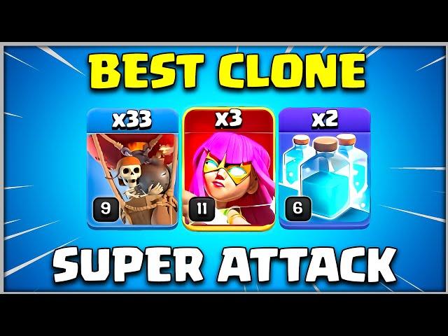 OVER POWERFUL !! Best TH13 Super Archer Blimp Attack Strategy 2024 | Th13 LavaLoon Attack