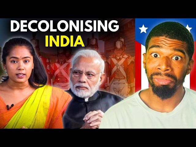 India is Finally Changing After 75 Years | Decolonization | Modi | Keerthi History | American Reacts