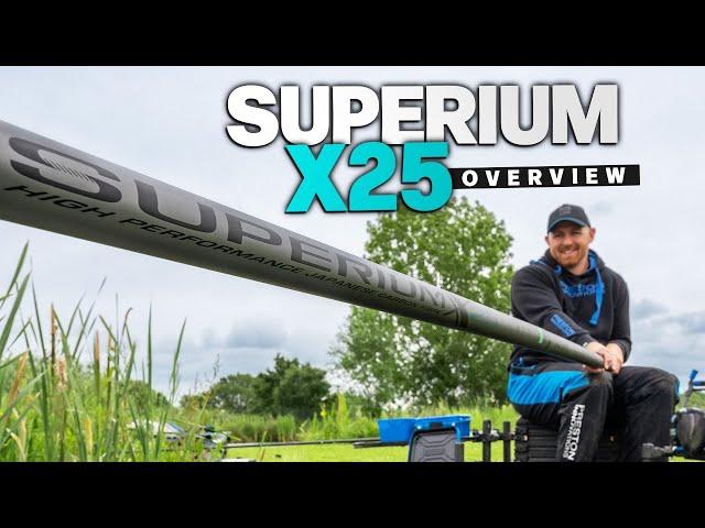 The New Superium X25 pole - When 13m isn't enough!