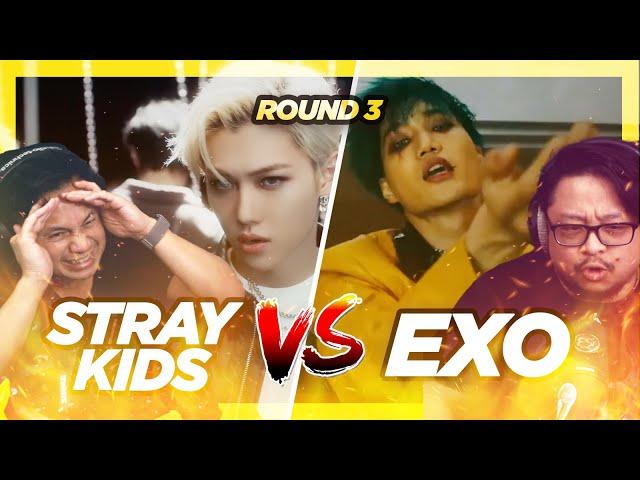 Round 3: Stray Kids (VENOM) vs EXO 'Obsession' MV Reaction & Review. Banger vs Banger.