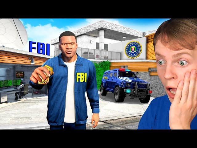 GTA 5 - Franklin's House is the NEW FBI Headquarters! (Upgrade)