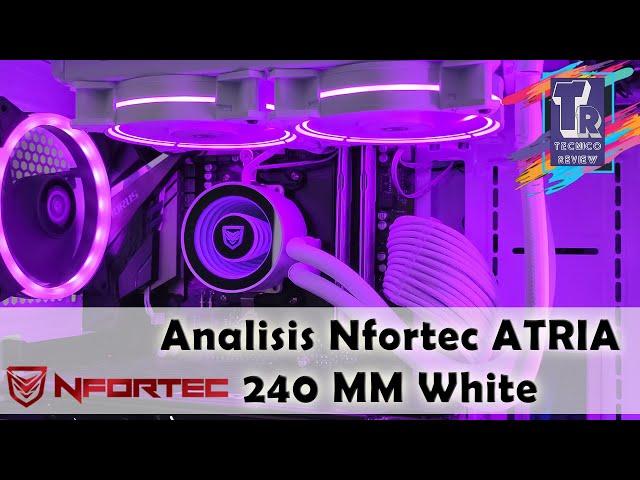 Refrigeración Liquida Nfortec Atria 240mm - Componentes y Montaje