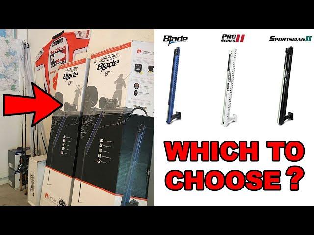 WHICH POWER POLE SHOULD YOU BUY???  SPORTSMAN II VS. PRO II VS. BLADES, WHY I CHOSE THE BLADES.