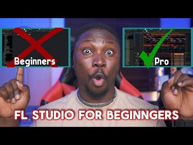 FL STUDIO 24 BEGINNER BEAT MAKING TUTORIAL 2024 (Part 1)