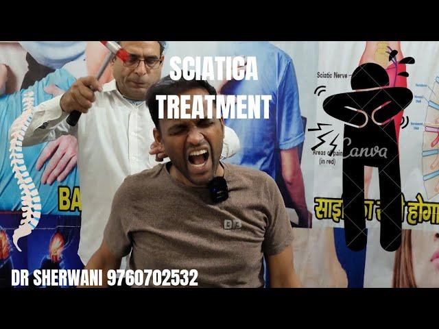 Sciatica Cervical Slip disc L-4-5 S-1 lordosis spondylitis migraine Therapy Treatment