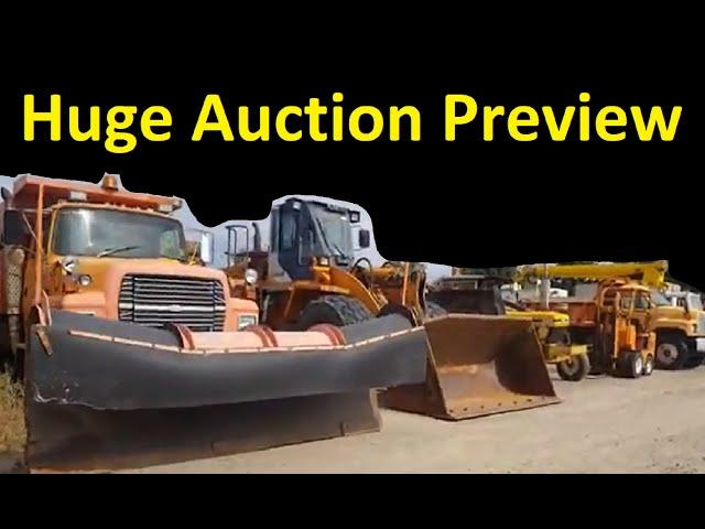 State Government Surplus Auction Online Equipment Sales Cars Trucks Tractors Daily Vlog