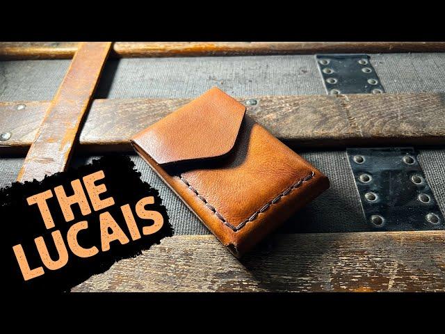 The Lucais from JJ Leathersmith is a cash carriers dream leather wallet! (Small batch handmade)