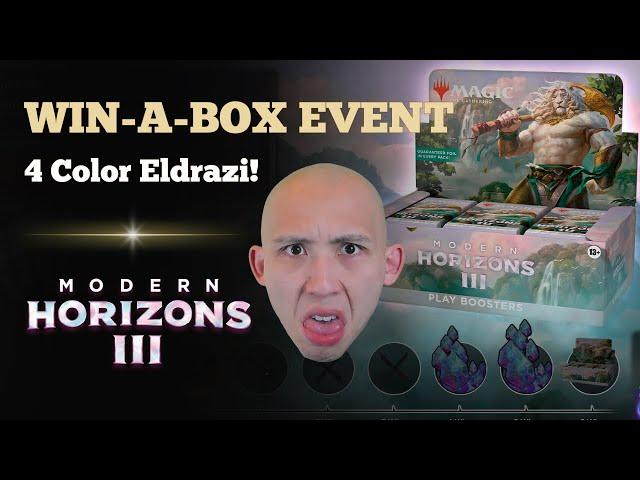 4 Color Eldrazi! | Win-A-Box Event | Modern Horizons 3 Sealed | MTG Arena