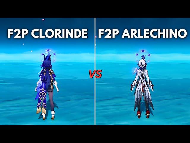 Who is the BEST DPS?? Arlecchino vs Clorinde ! [ Genshin Impact ]