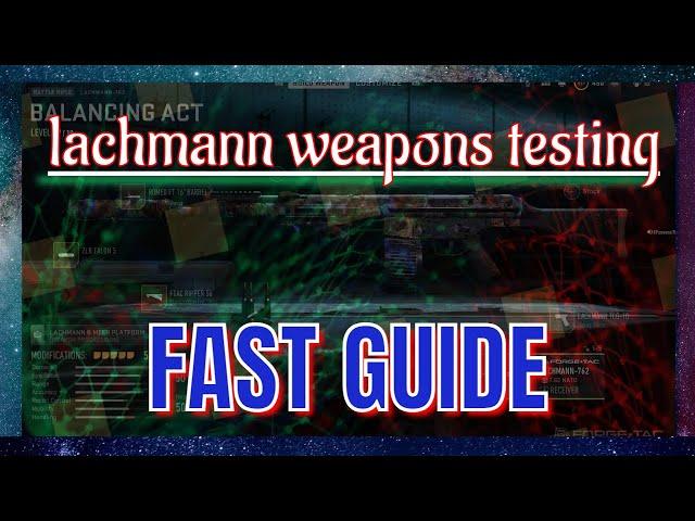 Mw2 Dmz *LACHMANN WEAPONS TESTING* Fast Guide !! (Crown Tier 3 Mission)