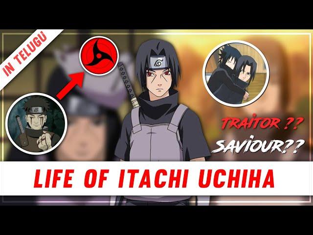 Life Of Itachi Uchiha Explained In Telugu || Shoyab Sensei 17||