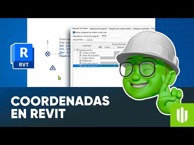 Coordenadas en Revit | Tutorial Arcux paso a paso