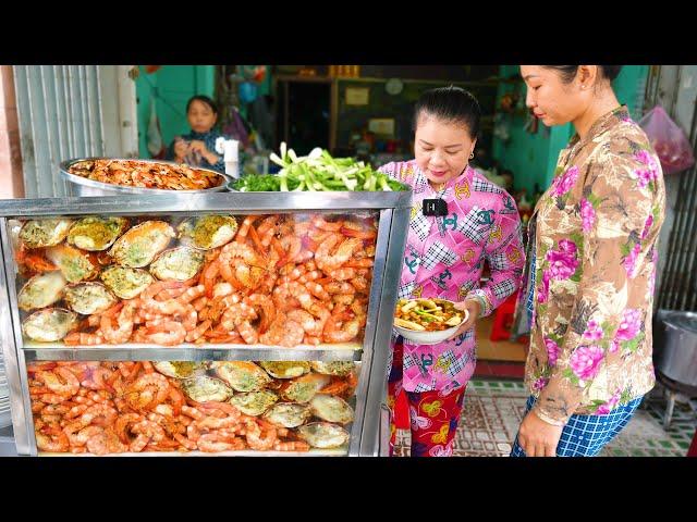 Choáng ngợp ăn tô mì cua xé siêu ngon, khách đông vui dập dìu tìm chỉ bán 1 ngày