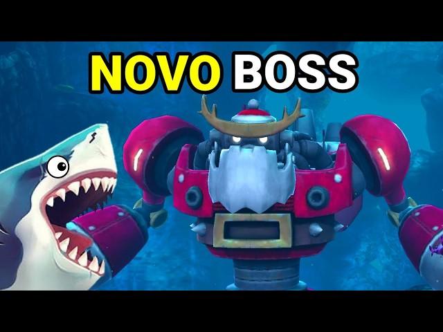 NOVO BOSS me TROLLOU no HUNGRY SHARK WORLD