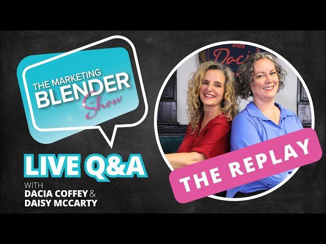 The Marketing Blender Show LIVE! | B2B SEO