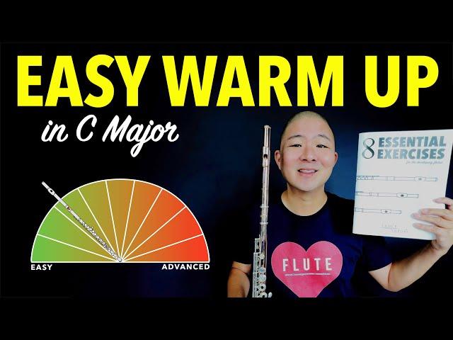 Practice Easy Flute Scales for 24 Minutes! C Major Warm Up Tutorial