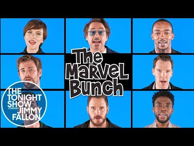 Avengers: Infinity War Cast Sings "The Marvel Bunch"